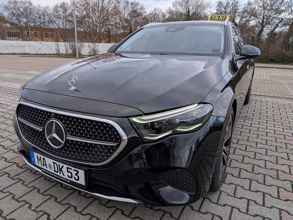 Mercedes Taxi Fa Kolb Mannheim
